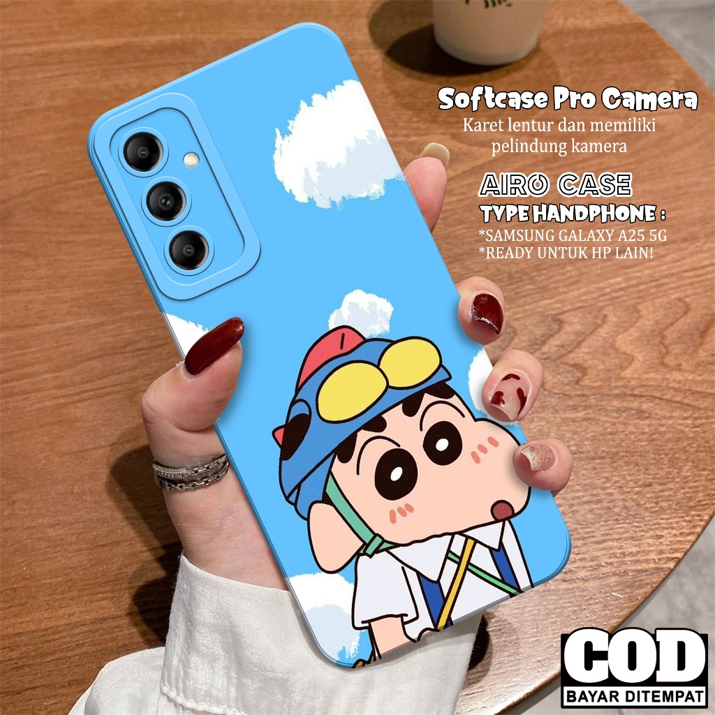 HP ล่าสุด SAMSUNG GALAXY A25 5G Softcase - AIRO CASE - SAMSUNG GALAXY A25 5G 2023 Case - SAMSUNG A25