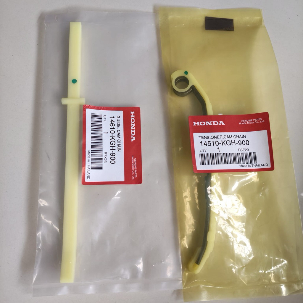 14610-KGH-900 Original CS1 Sonic 125 Tensioner ยาง 14510-KGH-900 GUIDE CAM CHAIN TENSIONER CAM CHAIN