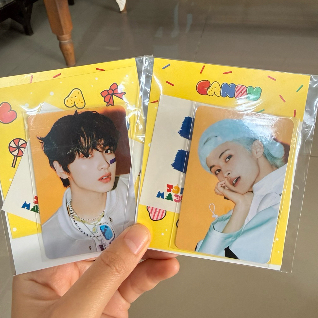 READY MD CANDY TATTOO STICKER SET HAECHAN MARK NCT DREAM