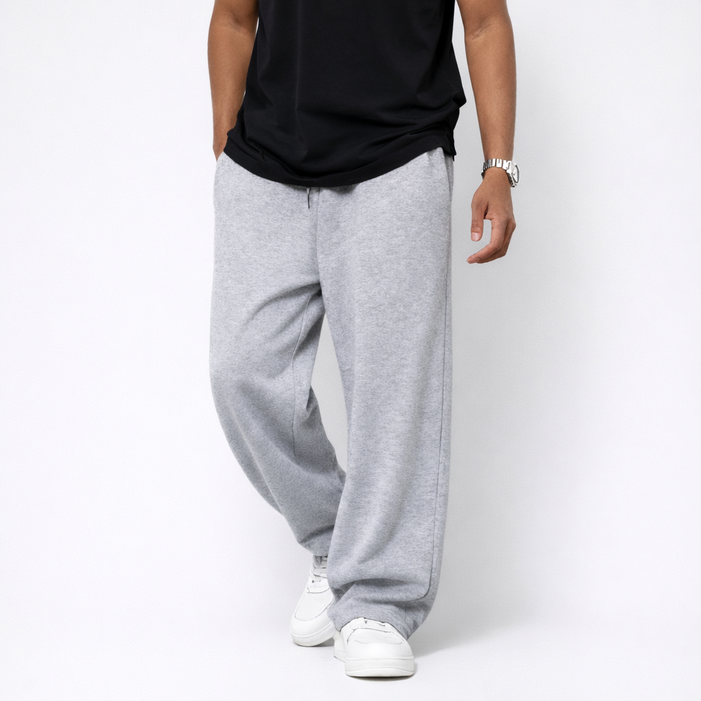 Shakastore - Misty Grey Baggy Sweatpants / กางเกงขายาว / กางเกง Baggy / กางเกงผู้ชาย / กางเกง Unisex