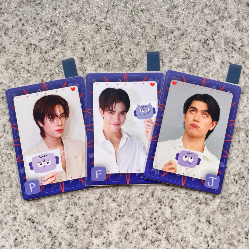 [รับทั้งหมด] การ์ดสะสมสุ่ม Mood Quest GMMTV 2025 ภูวิน Tangsakuen ภูวินทัง ณัฐนะ Joss Wire Pond Nara