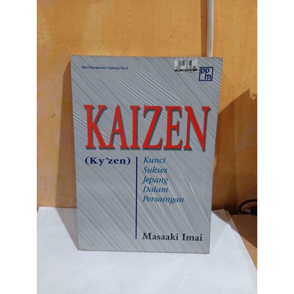 หนังสือ Kaizen (Kyzen) กุญแจความสําเร็จของญี่ปุ่นในการแข่งขัน | มาซากิ ไอไม (คอลพรี)