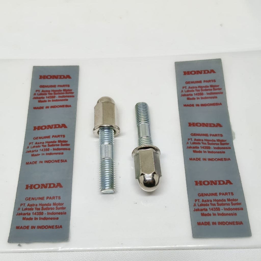 2 ชุด M7 Tanem Bolts และ Cap Nuts/11 Bolts สําหรับ Honda Universal ไอเสีย Undercarage Bolts