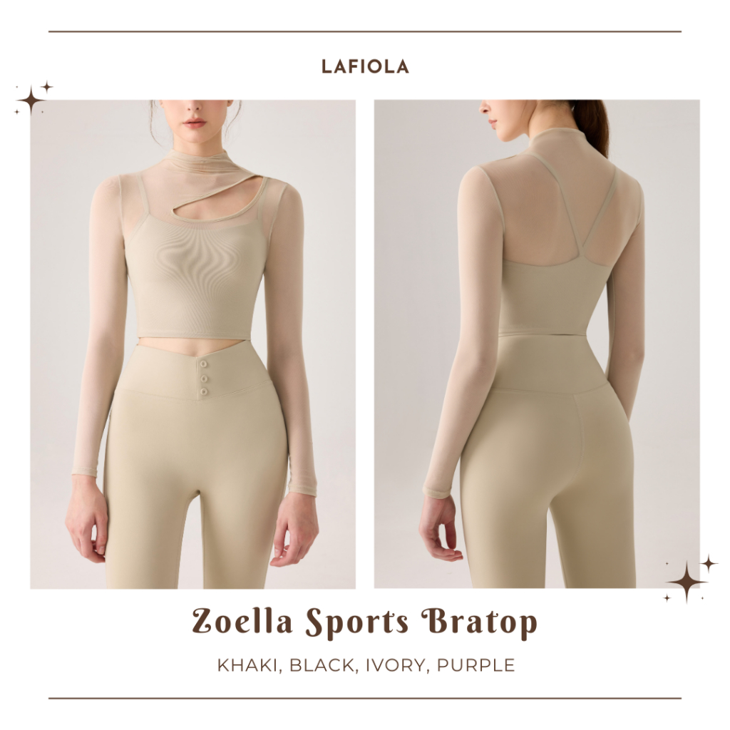 LAFIOLA - ZOELLA SPORTS BRATOP โยคะออกกําลังกายยิมพิลาทิส