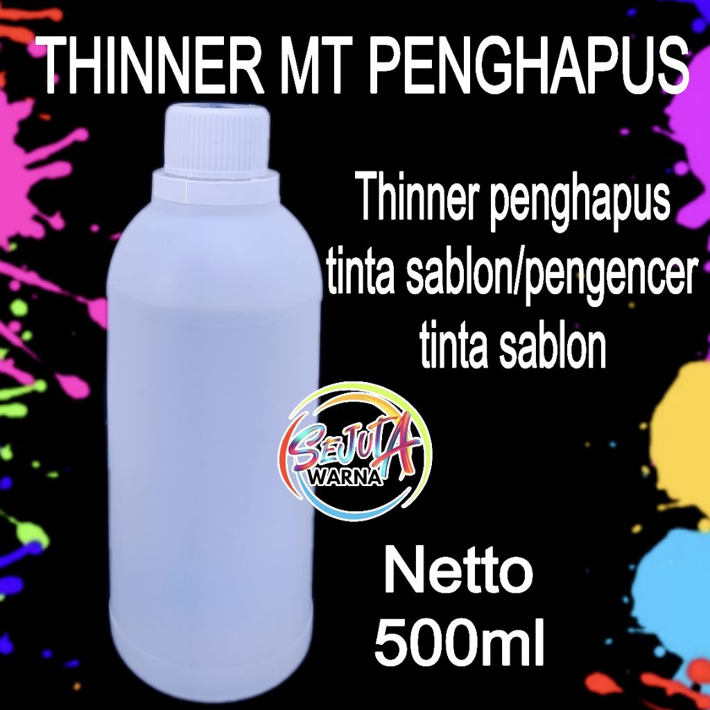 MT TERPIN SCREEN PRINTING THINNER 500ML SCREEN PRINTING INK ทินเนอร์