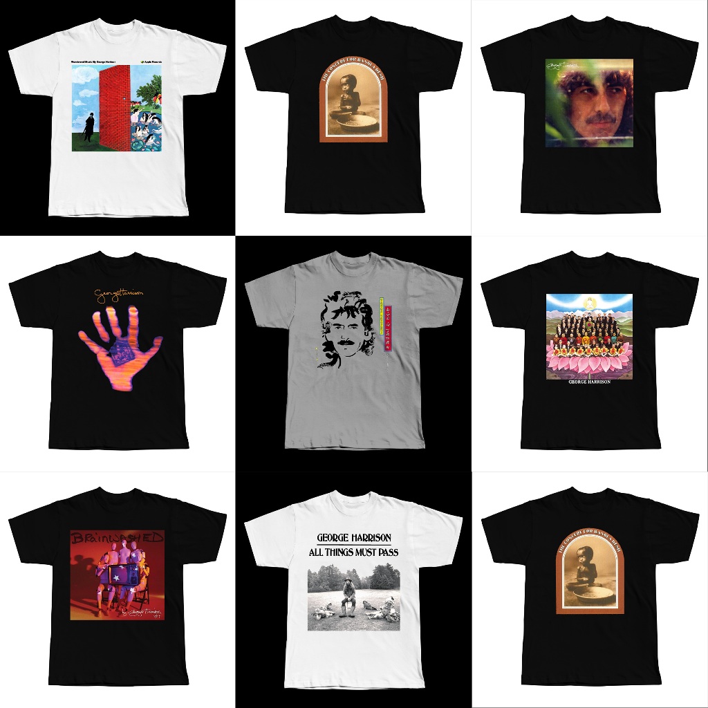 เสื้อยืด George Harrison - ขายเสื้อยืด GEORGE HARRISON BAND ROCK - (CUSTOMIZED)