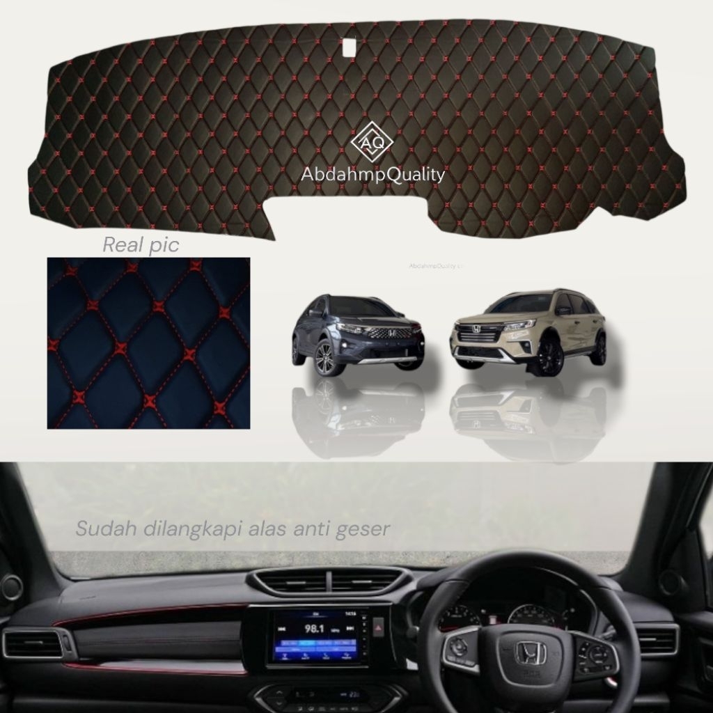 BRV WRV ฝาครอบแดชบอร์ด 2022 ถึง 2025 Diamond Motif