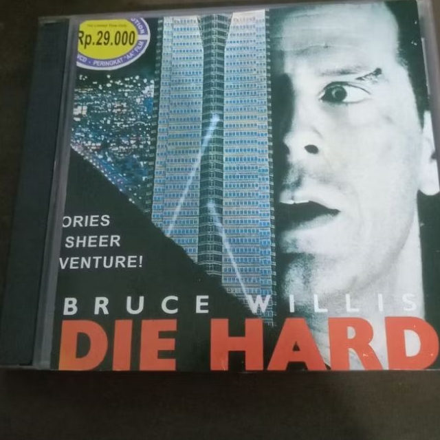VCD Original Die Hard Feat Bruce Willis อินโดนีเซียข้อความ