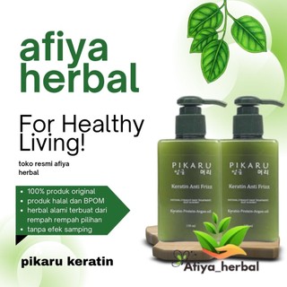 PIKARU 150 ML anti frizz-pelurus rambut-hair treatment atasi masalah rambut