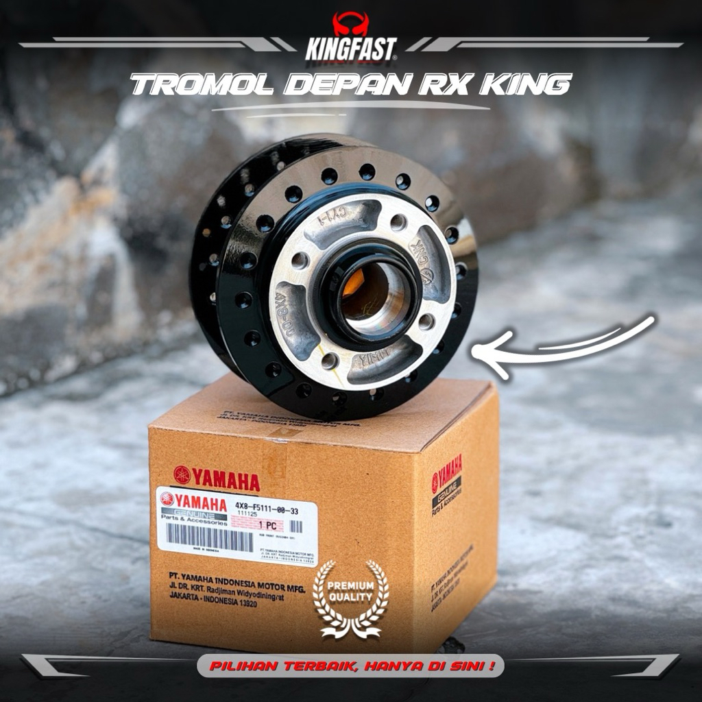 ล้อหน้า DRUM RX KING RXK RXS YT115 ORIGINAL YAMAHA 4X8-F51-001-33