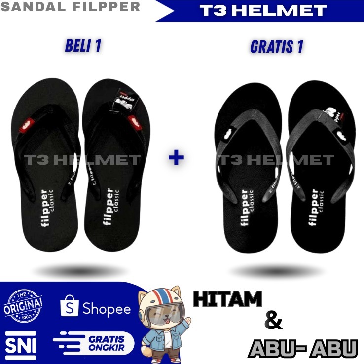 FILPPER รองเท้าแตะผู้ชาย Classic BUY 1 GET 1