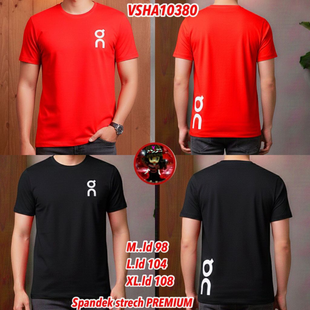 10380 - 10351 เสื้อยืดผู้ชายวัสดุพรีเมี่ยม