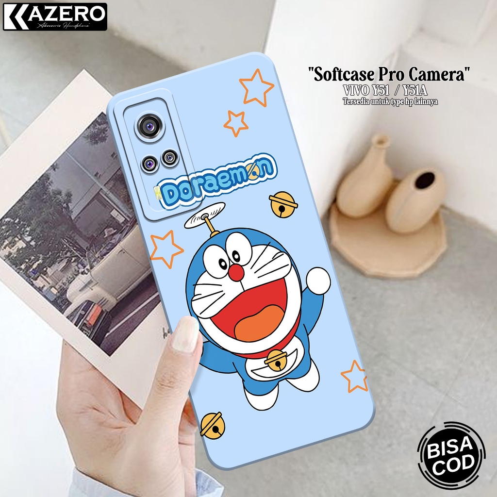 Softcase Hp VIVO Y51 / Y51A แฟชั่นล่าสุดกรณีการ์ตูน VIVO Y51 / Y51A ซิลิโคน Pro ปลอกกล้อง VIVO Y51 /