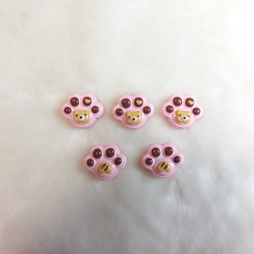 สีชมพู, BLACK JELLYCAT ACRYLIC BEADS