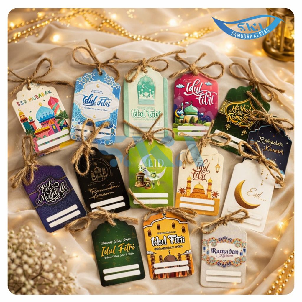 (10 ชิ้น) Eid al-Fitr Hantag/Eid Hampers Hantag 2026/ความงามล่าสุด Hantag/Eid Hantag