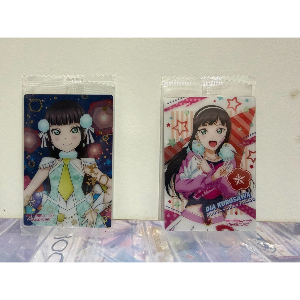 Kurosha Dia Love Live Sunshine Aqours การ์ดเวเฟอร์ Bandai