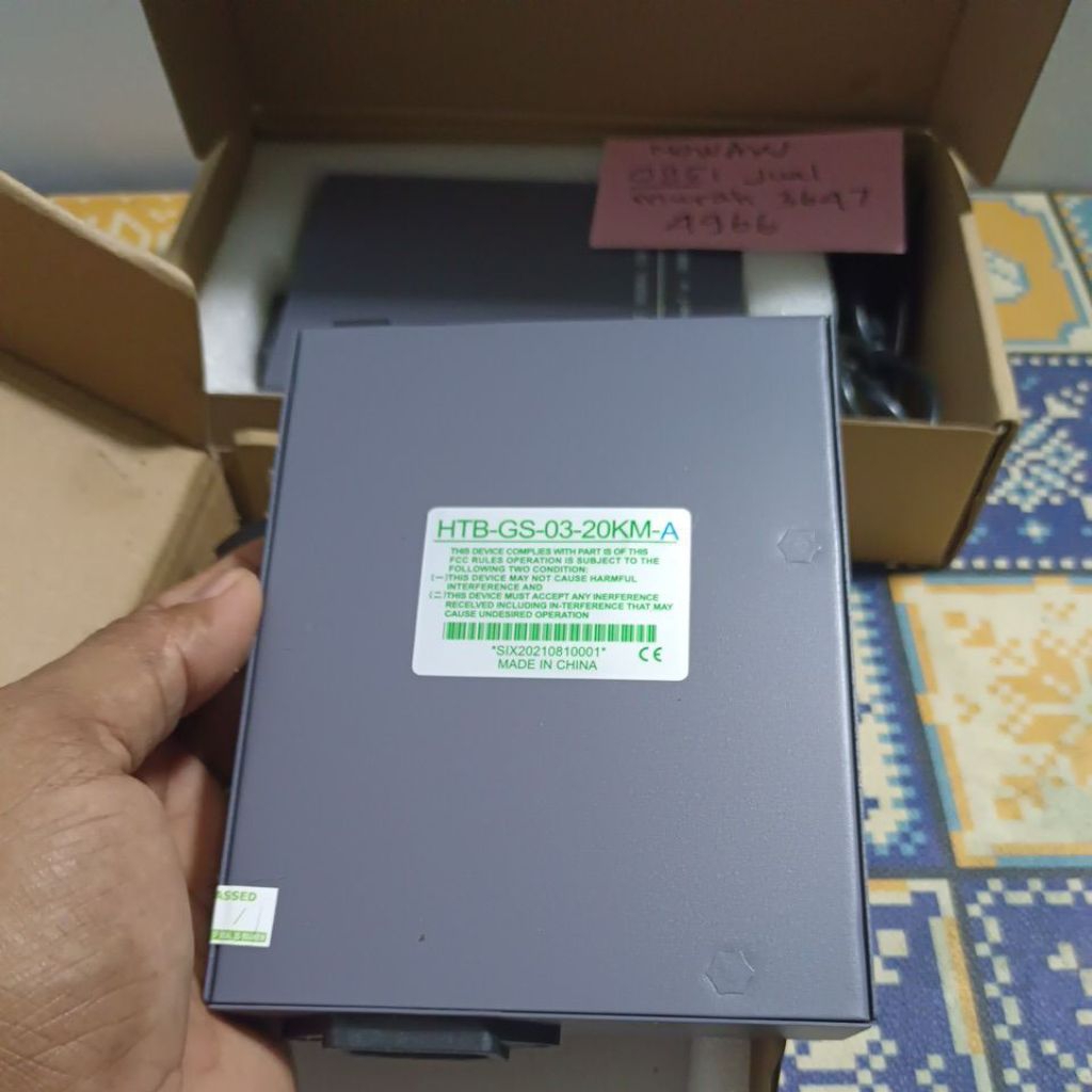 HTB -GS-03 20KM AC TYPE OLD NETLINK 1000Mbps