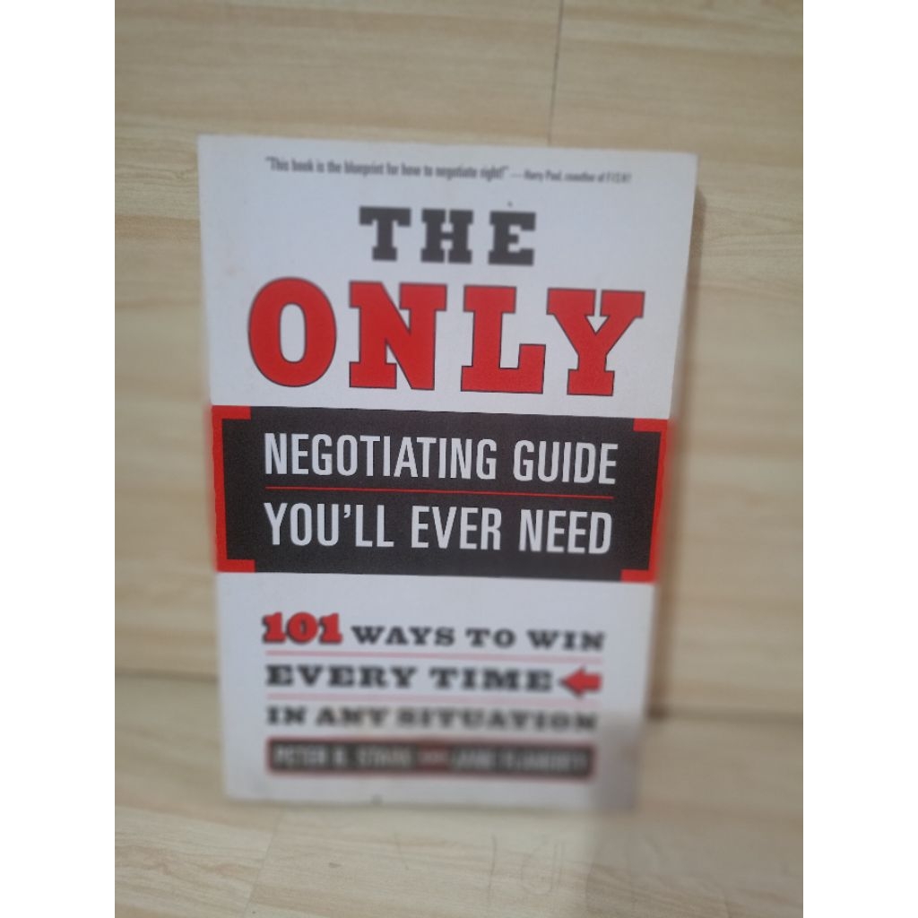 นําเข้า: THE ONLY NEGOTIATING GUIDE YOULL EVER NEED โดย Peter b.stark
