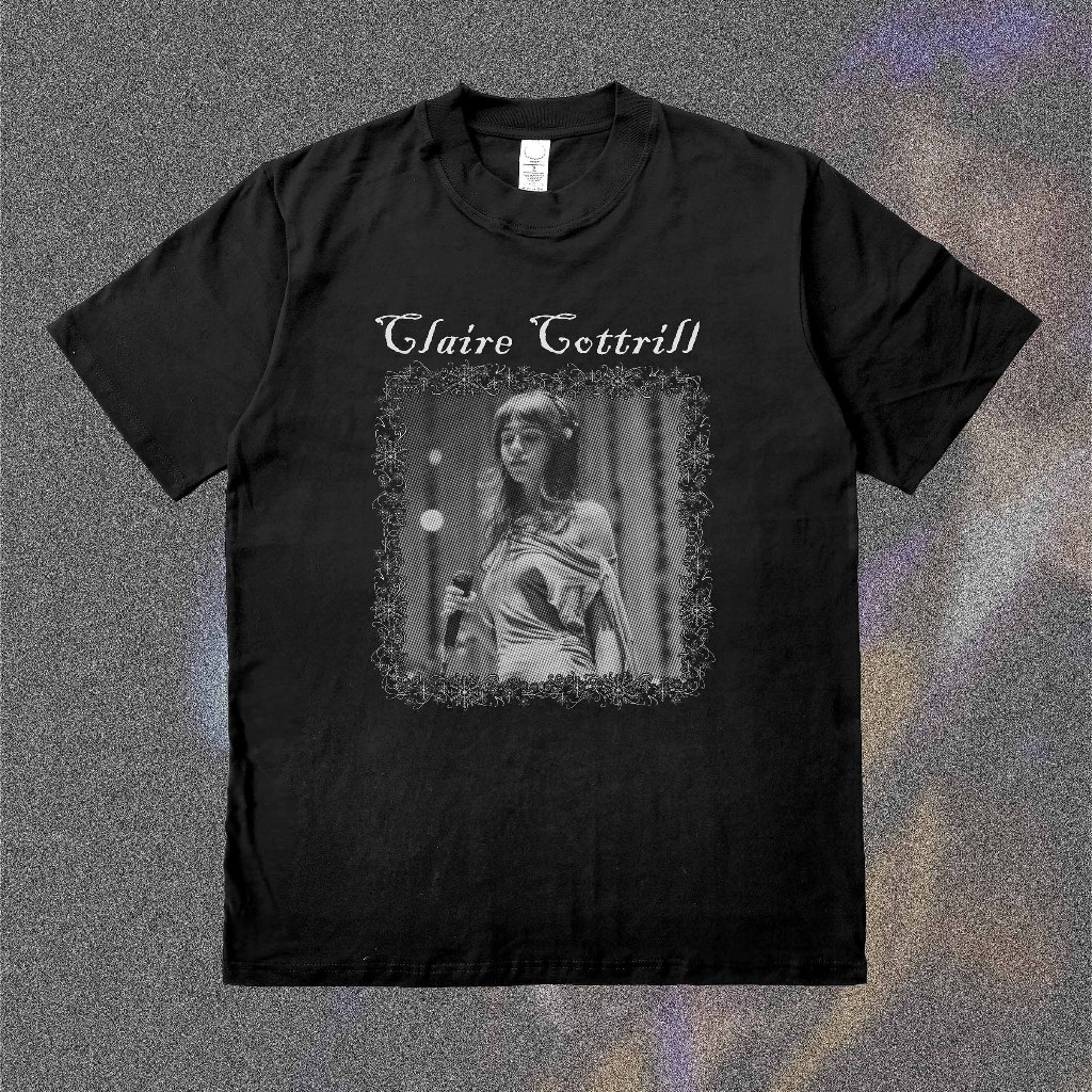 Clairo Heavyweight 16s - Merch Claire Cottrill heavy Cotton Combed Bootleg Fanmade Band เสื้อยืด