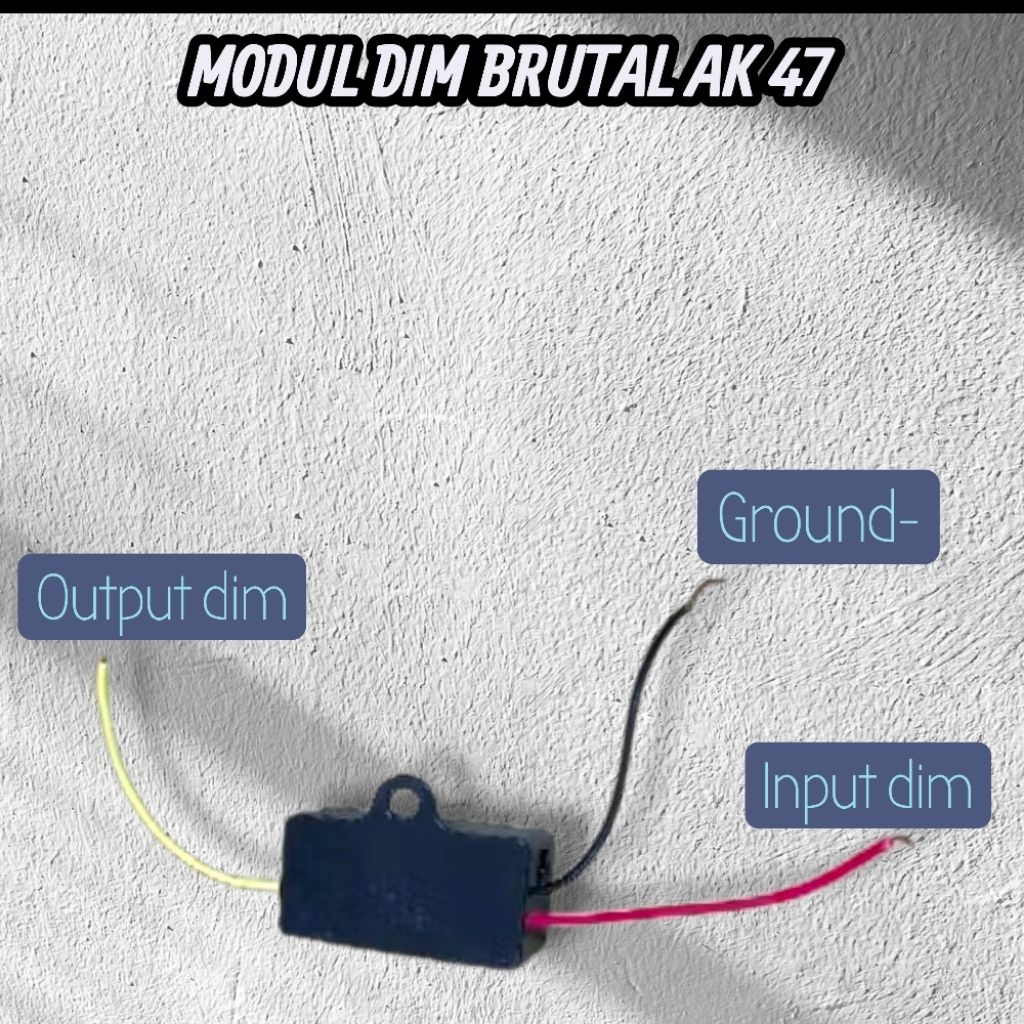 PIW-PIW DIM LIGHT MODULE BRUTAL AK 47 สามารถสร้างความเร็วได้