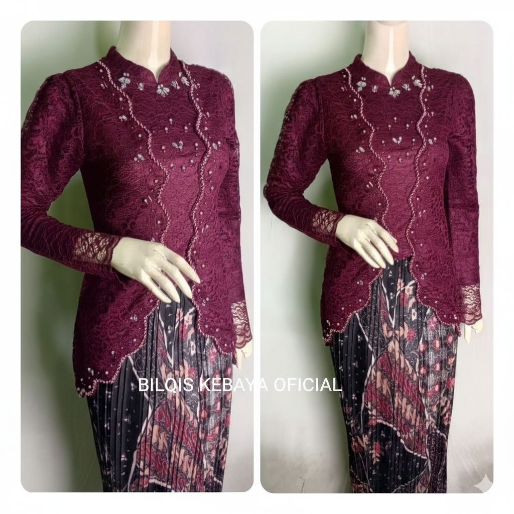 NEW KUTU KEBAYA HIJAB ANA / New kutu kebaya ziz-zak / kebaya รับปริญญา / kebaya / เลื่อมสวย / kebaya