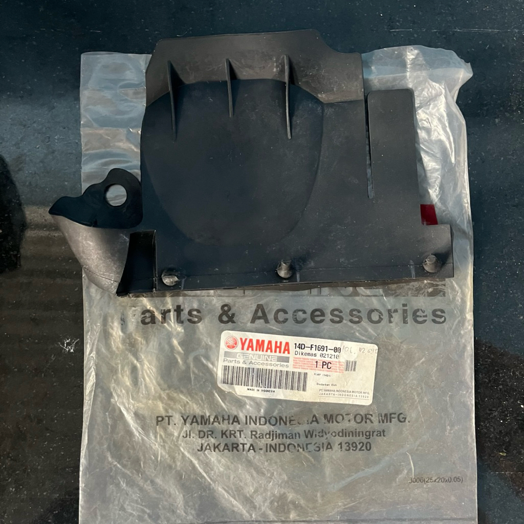 Original Yamaha Mio fino กล่องกรองคาร์บูเรเตอร์ ยางโคลน Nos 14D-F1691-00