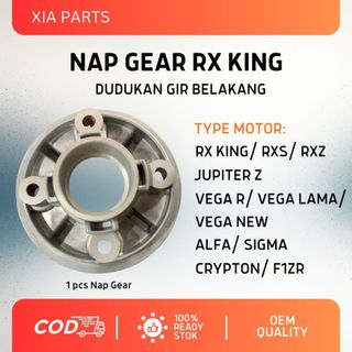 Nap Gear Napgir Rx King / Jupiter Z / Vega R / Vega New/ Vega Lama / Force 1 / F1ZR / Crypton Dudukan Gir Belakang