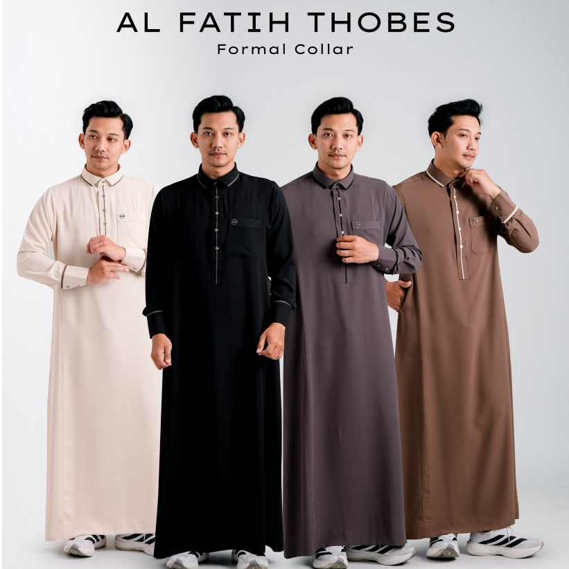 DNINE THOBES - เสื้อคลุมผู้ชาย Al Fatih Twil Fusion