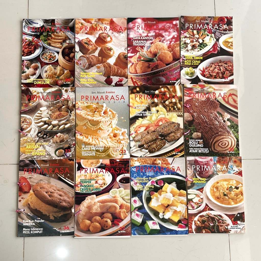 หนังสือชุดทําอาหาร FEMINA PRIMASA