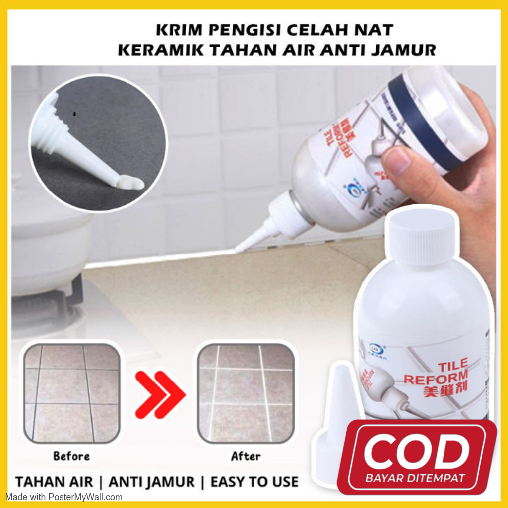 Iwate 3D Anti-Fungal Grout Gap Filler Cream 150ml