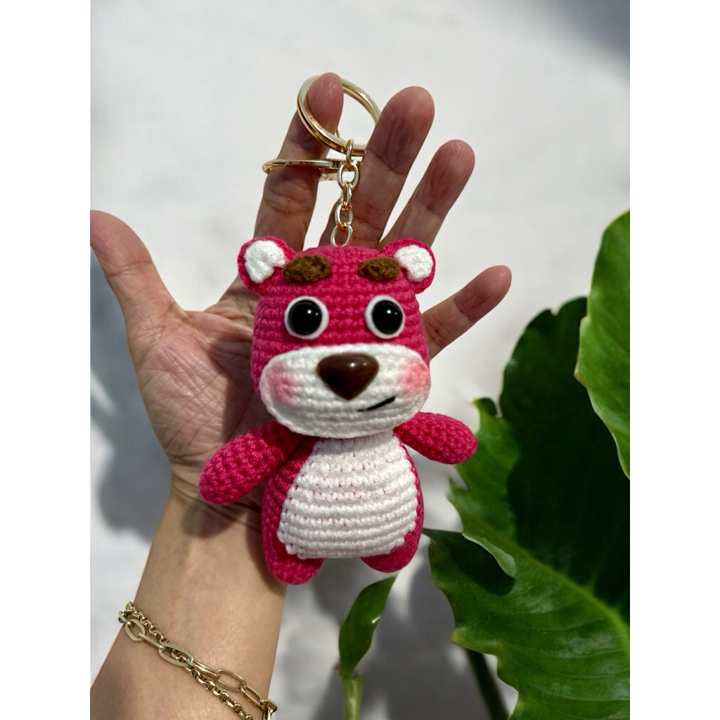 ตุ๊กตาถักนิตติ้ง / AMIGURUMI LOTSO, STICTH, PANDA