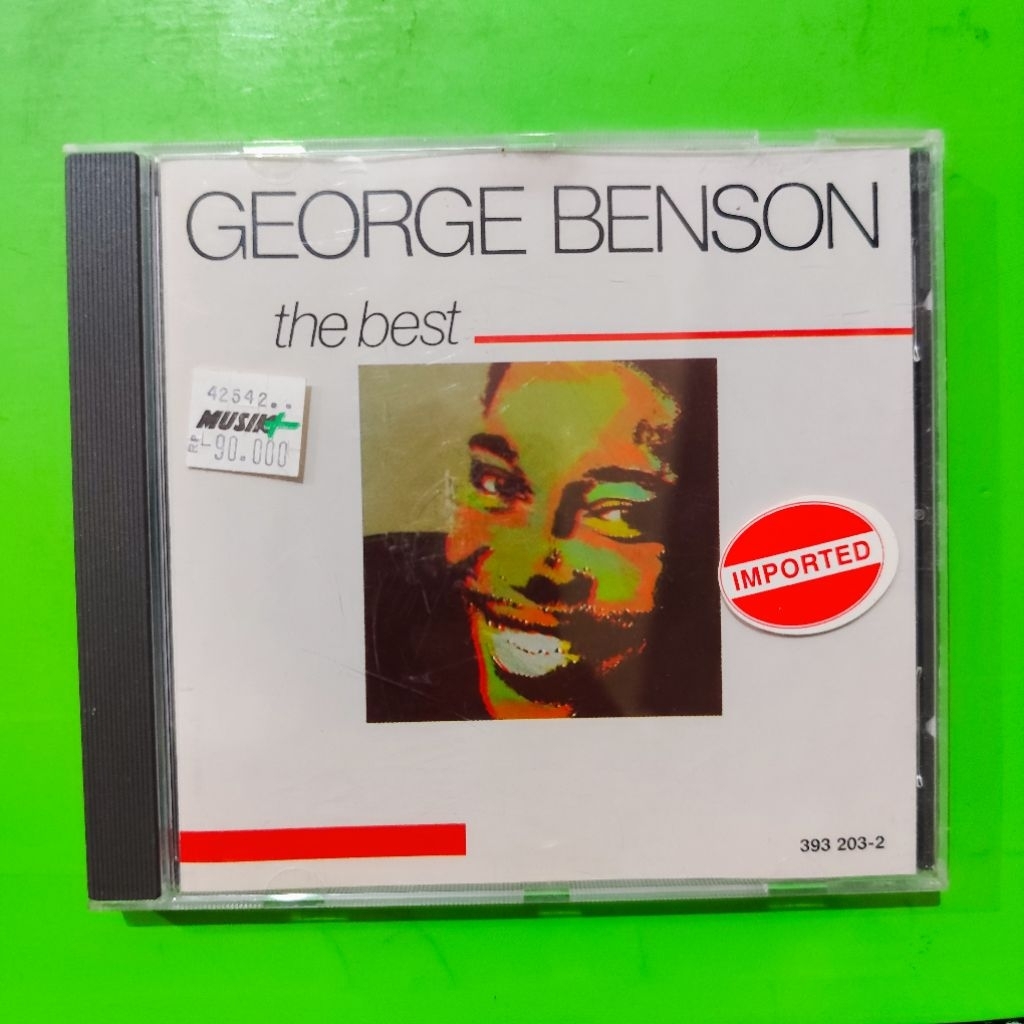 ซีดีนําเข้า GEORGE BENSON ดีที่สุด
