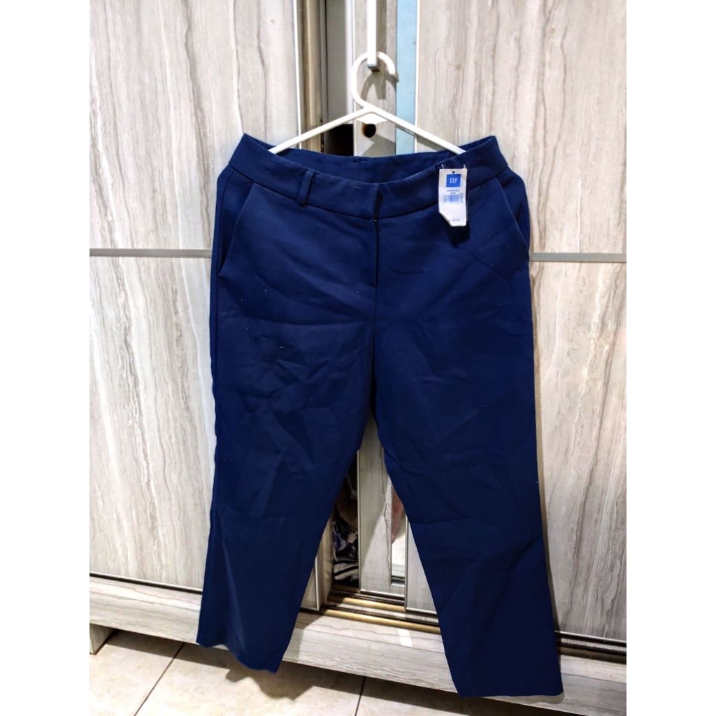 GAP กางเกงขายาวผู้หญิง / GAP NAVY PANTS