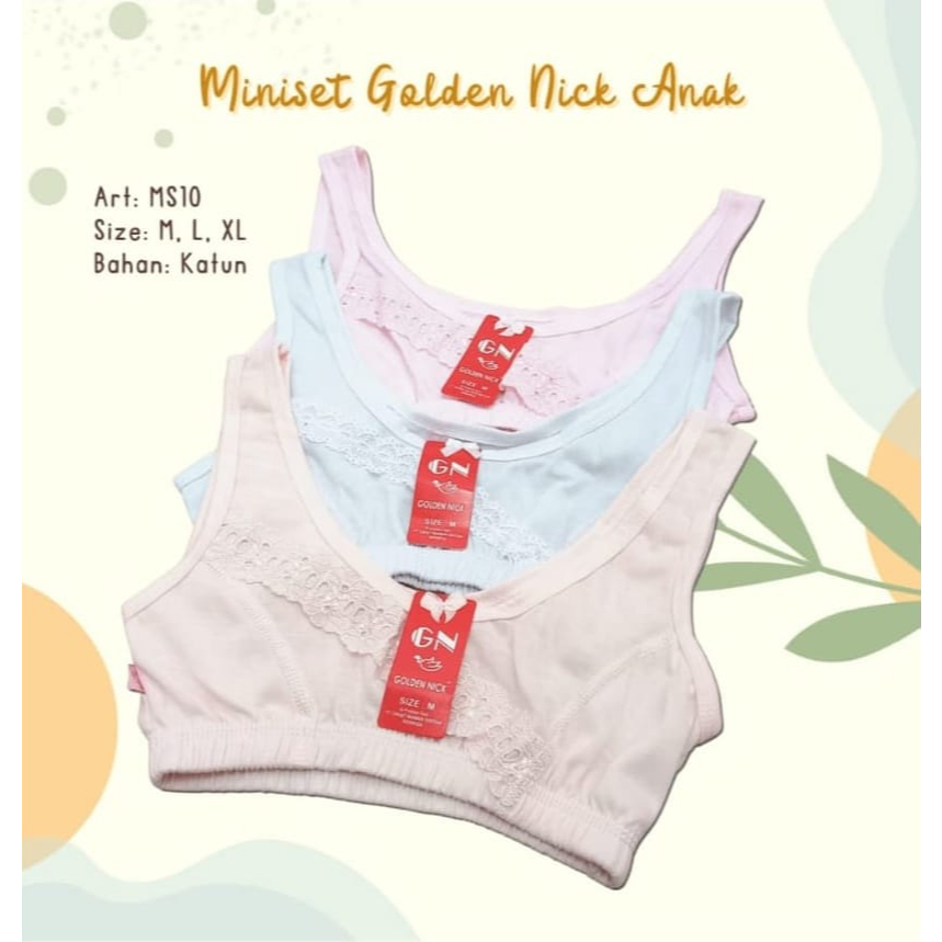 6 ชิ้น Golden Nick MS10 Lace Miniset - Miniset - Mix 3 สี