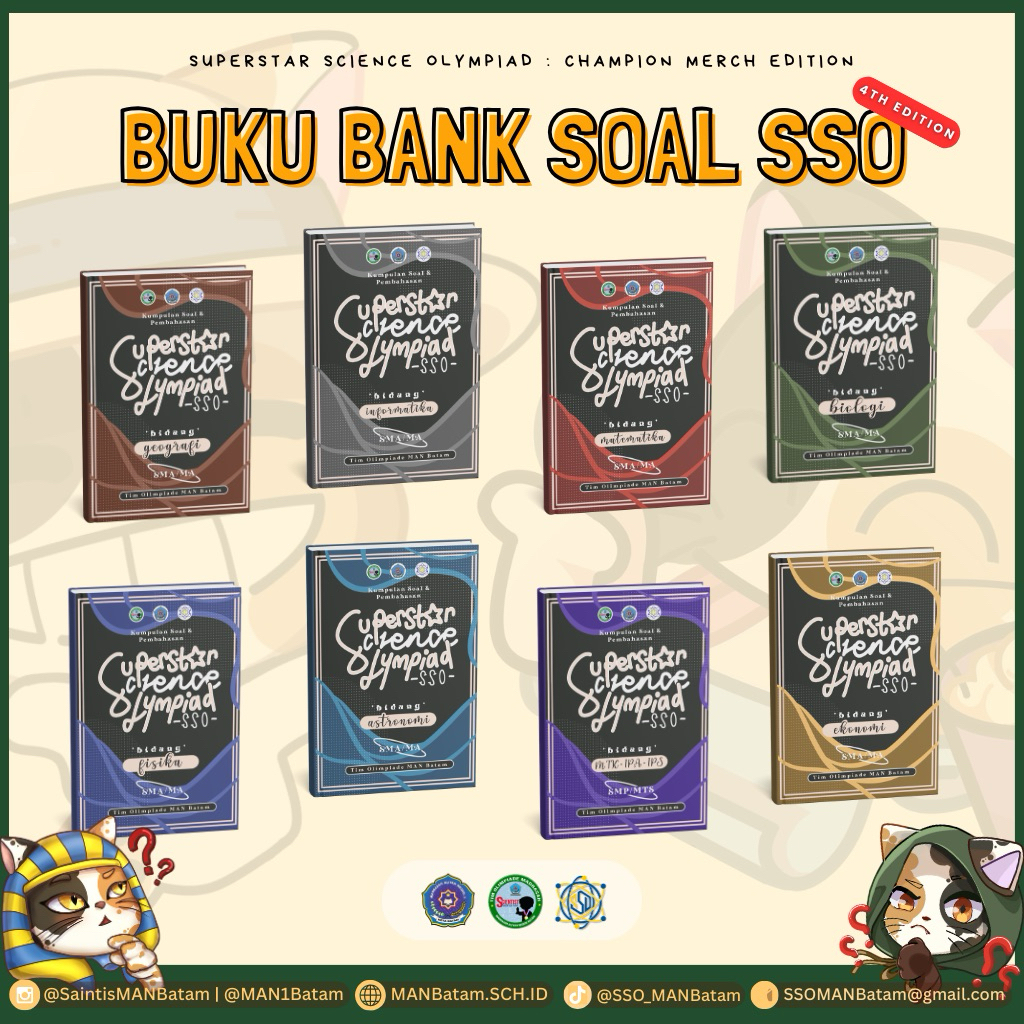 หนังสือ OLYMPIC QUESTION BANK | 4th SUPERSTAR SCIENCE OLYMPIAD (SSO) EDITION