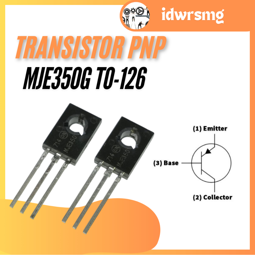MJE350 ทรานซิสเตอร์ pnp แรงดันสูง MJE 350G