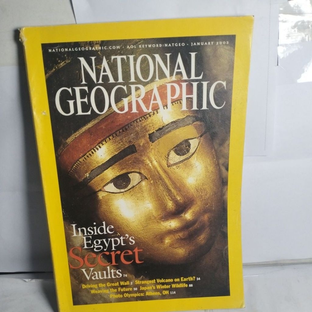NATIONAL GEOGRAPHY JANUARY 2003