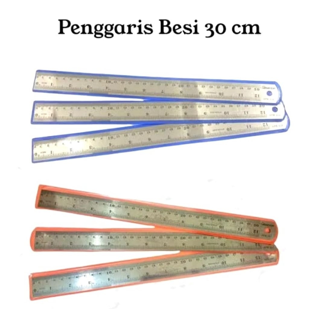 [DOZEN] 30CM IRON RULER / 30CM IRON RULER