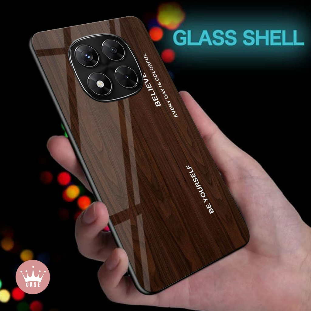 REDMI NOTE 15 PRO POCO M8 M8 PRO Glass Softcase - เคสโทรศัพท์มือถือ - REDMI NOTE 15 PRO POCO M8 M8 P