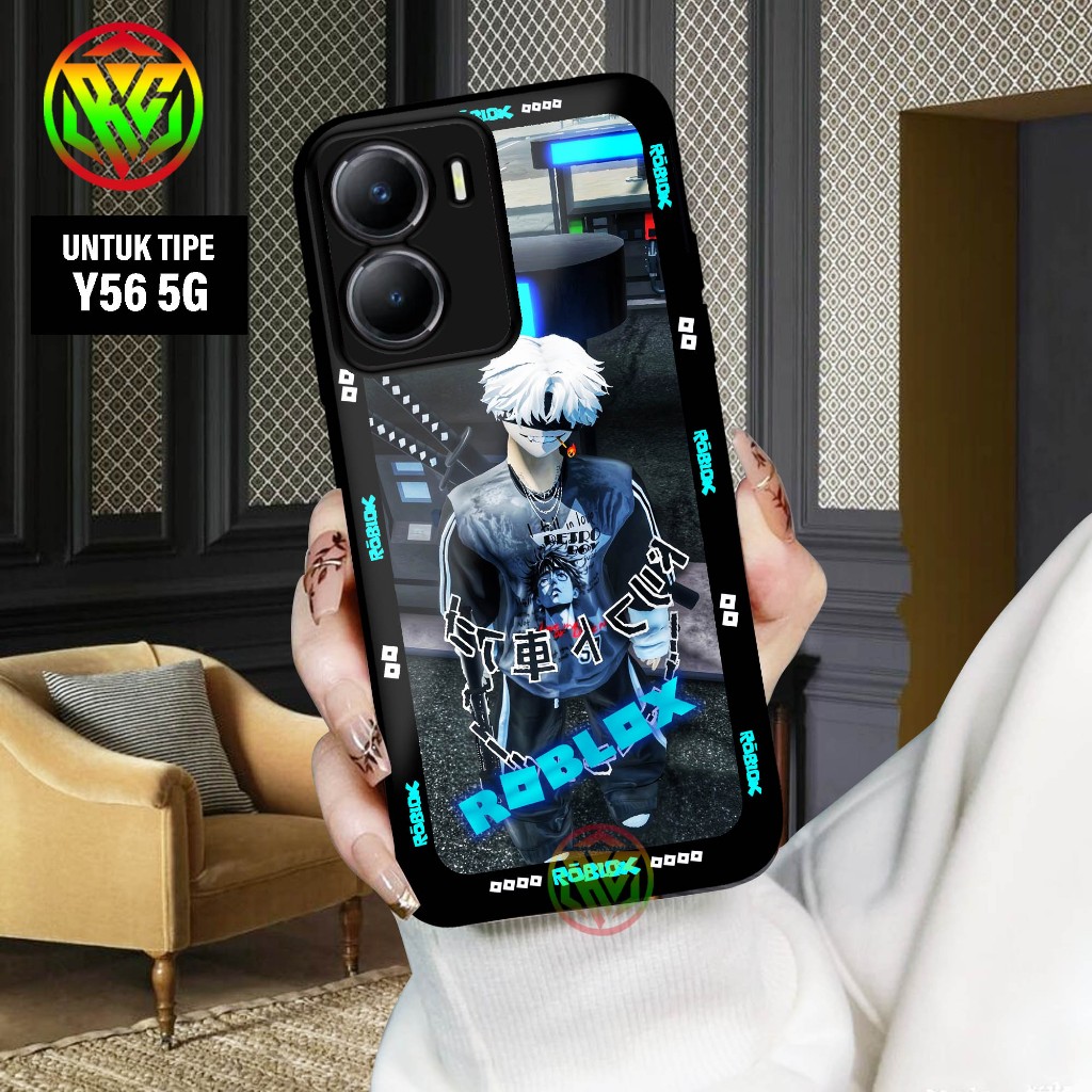 เคส HP Vivo Y56 5G - เคส Softcase Glass Shiny New Case Glossy Vivo Y56 5G Phone Case [RBX Motif] - V