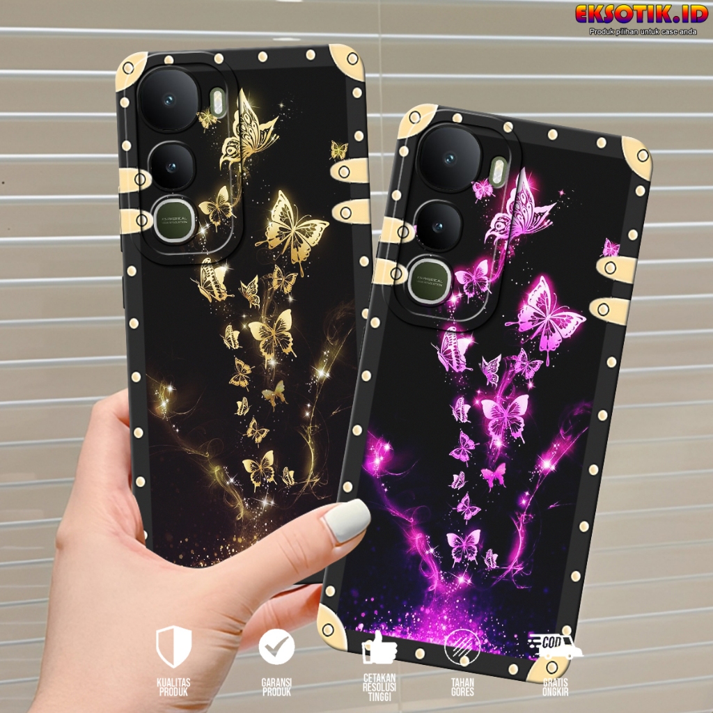 เคส VIVO Y400 - เคสโทรศัพท์ VIVO Y400 - เคสแฟชั่นล่าสุด - VIVO Y400 Silicone - Cool Cute Motif - เคส