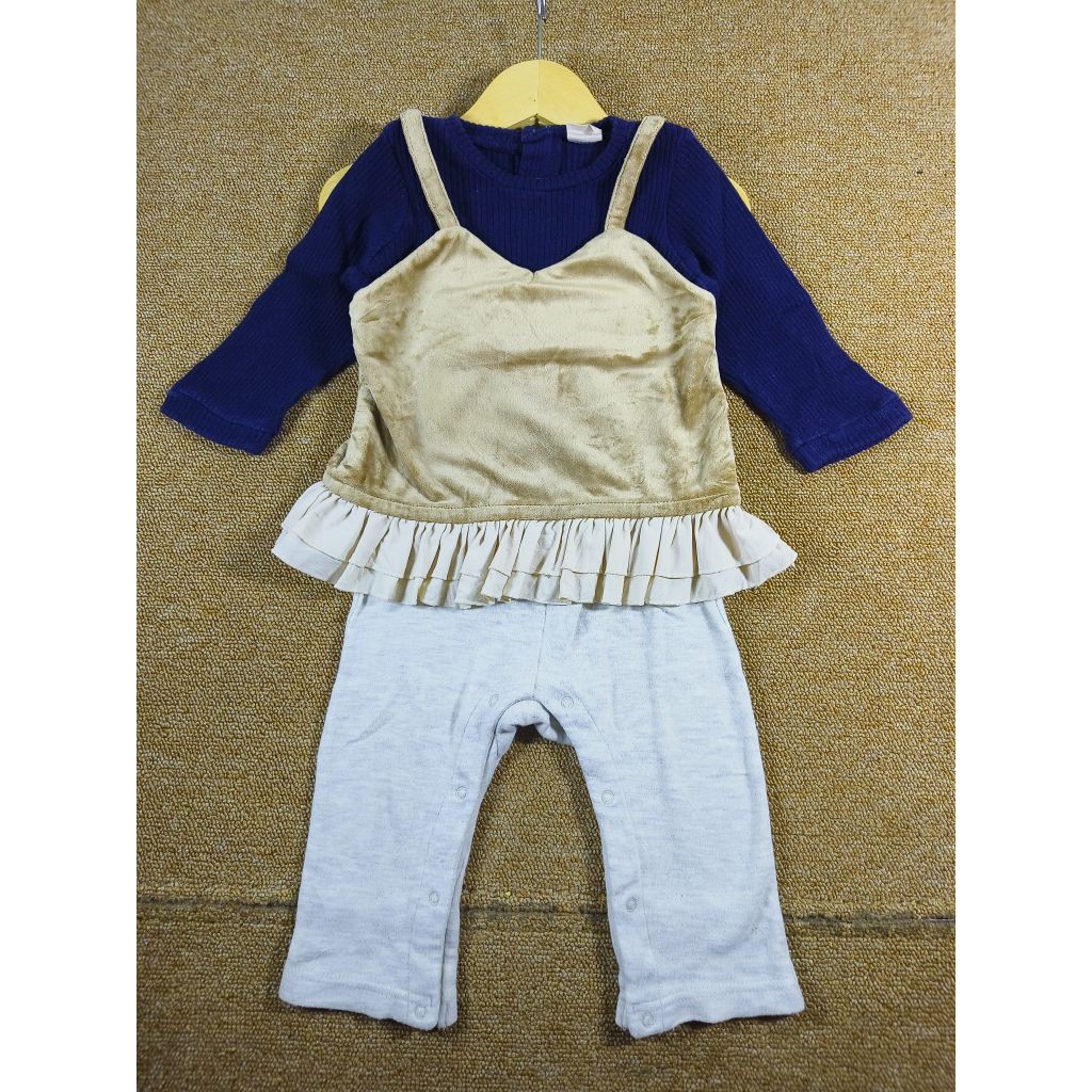 (189) ชุดรอมเปอร์ pet-it ma-in Size 12-18 เดือน Ld 60 Ld 65