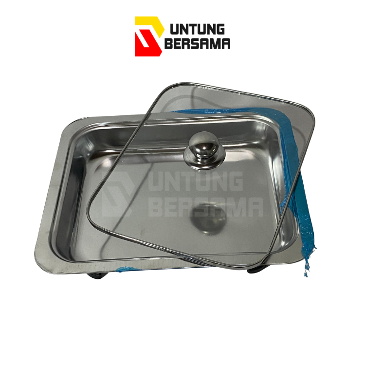 HIJAU FAST FOOD DISH BUFFET/GREEN BUFFET WITH STAINLESS STEEL GLASS LID