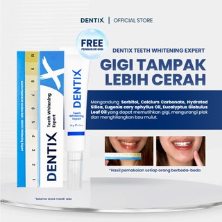 DENTIX Teeth Whitening Expert 20g - Pemutih Gigi Bebas Noda