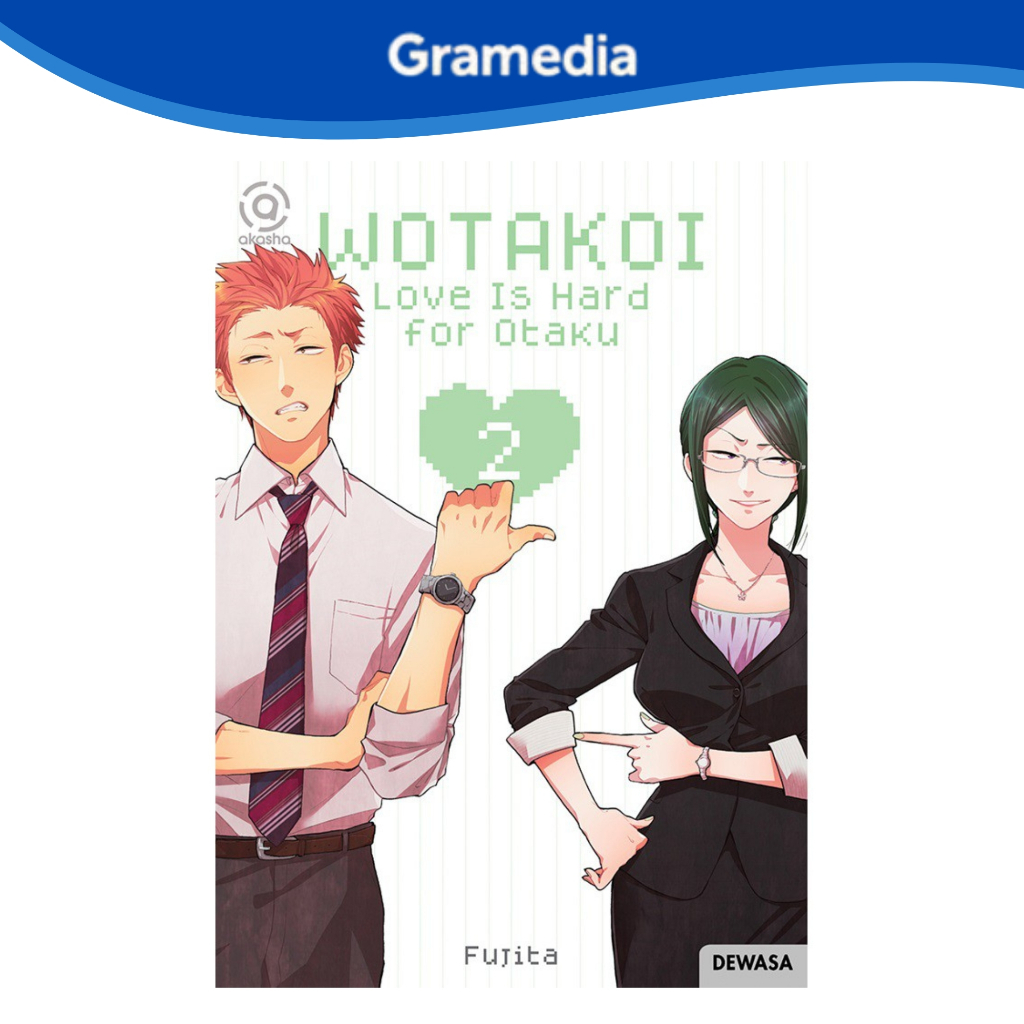Gramedia Makassar - Akasha: Wotakoi: Lone Hard สําหรับ Otaku 02