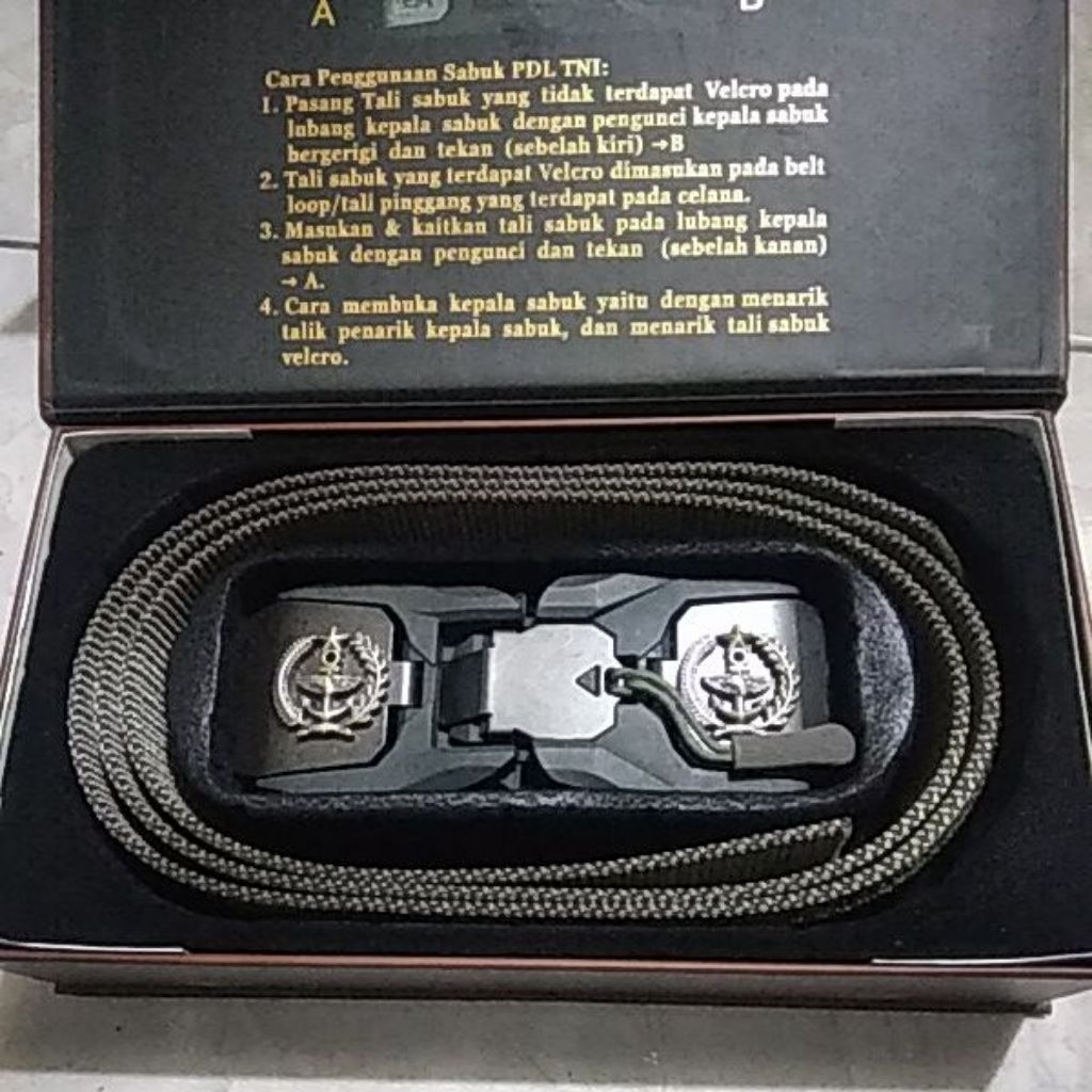 เข็มขัด FELINDO BRAND TNI QUOTATION PDL เข็มขัดแบรนด์ FELINDO TNI QUOTATION