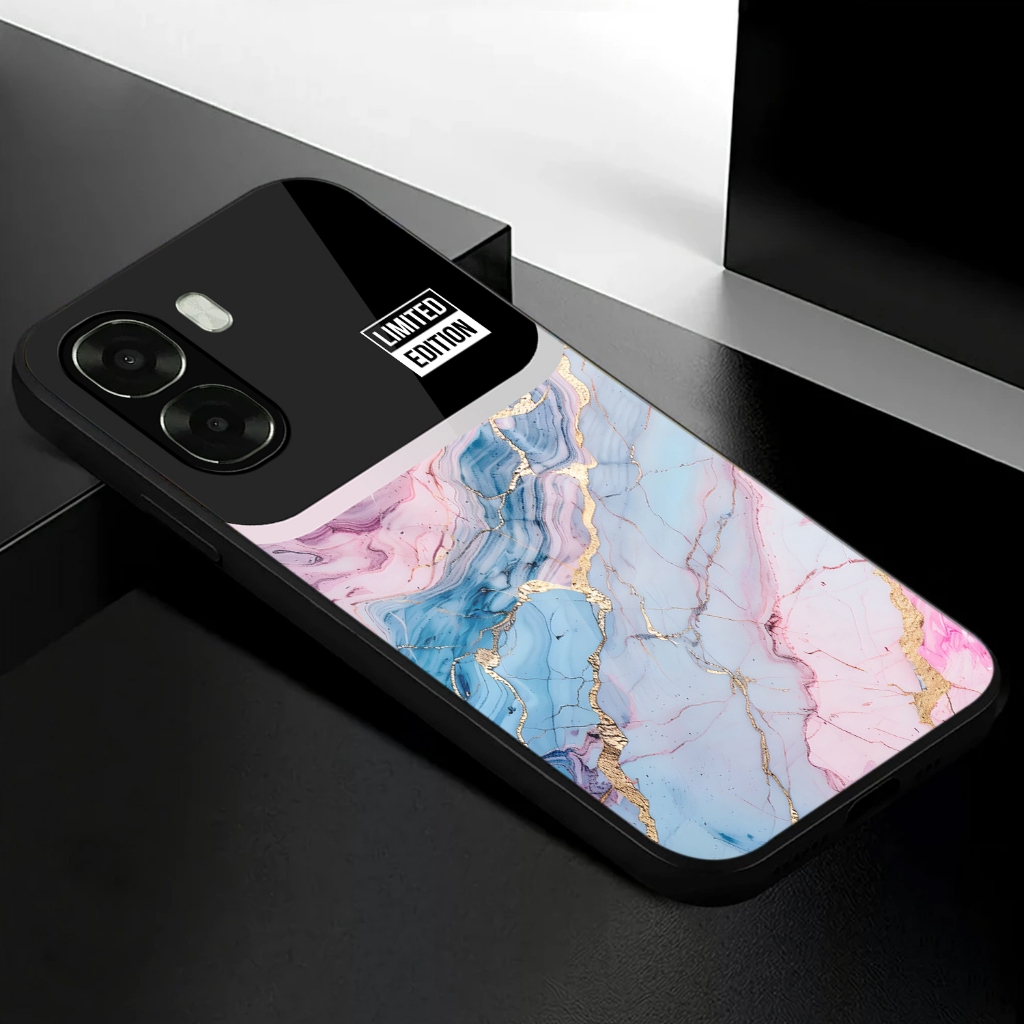 เคส HP SC12 สําหรับ OPPO A6 / OPPO A6X ล่าสุด - Seacase - Softcase Glass Kaca - Hardcase 2D Glossy ใ