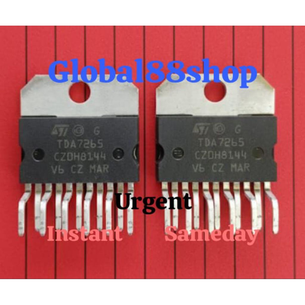 TDA7265 IC TDA 7265 ทรานซิสเตอร์ TDA7265 เสียงต้นฉบับสเตอริโอ AMPLIFIER
