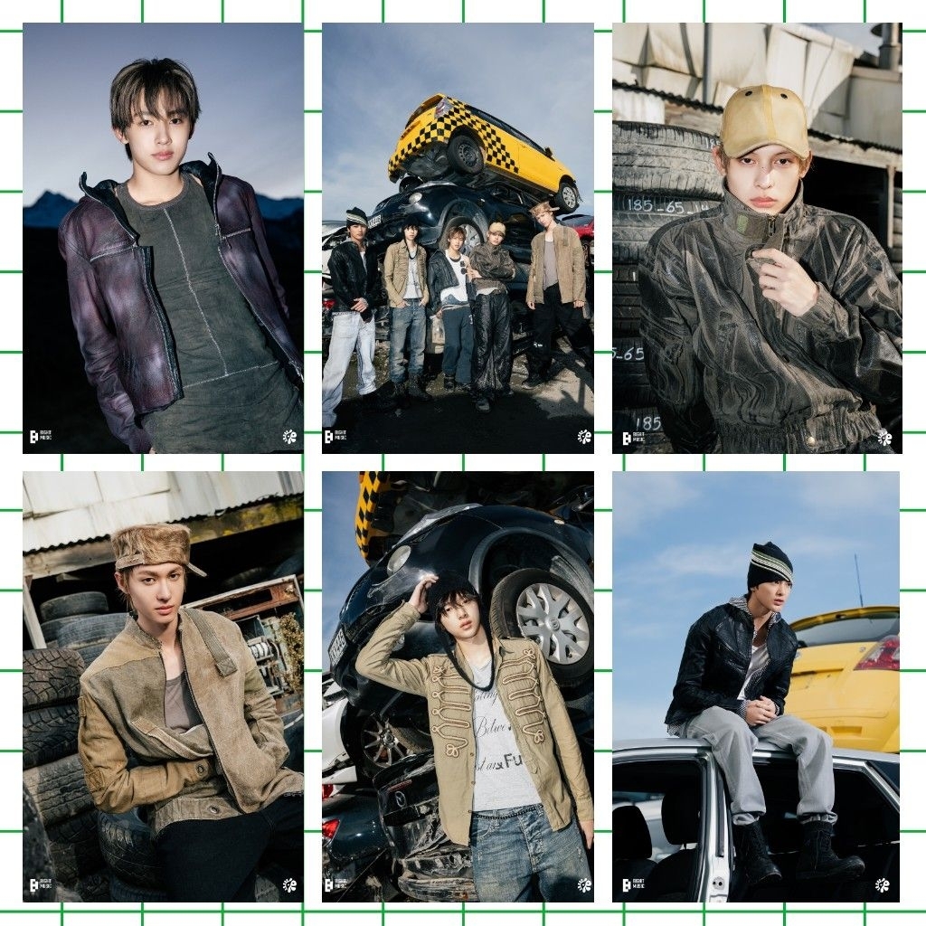 โปสเตอร์ KPOP 2025 - CORTIS: FASHION DUST ALBUM [สีออกเลนส์]
