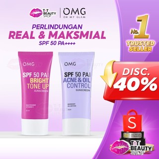 OMG Oh My Glow Bright Booster UV Barrier Sunscreen SPF 50 PA++++ | TnT Beauty Shop